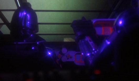 Cylon Raider cockpit